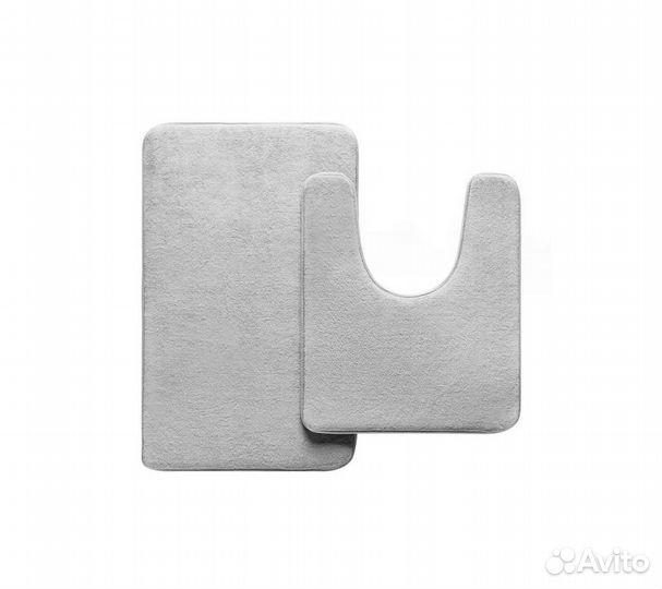 Набор ковриков для ванной и туалета с эффектом пам