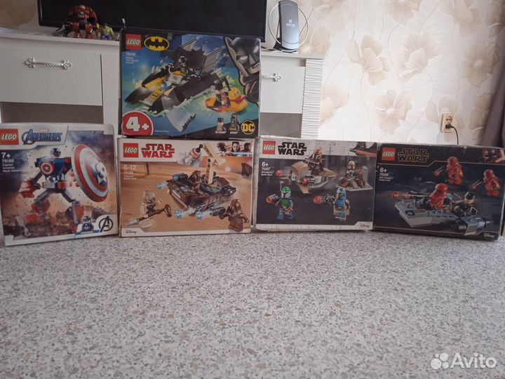 Lego star wars, Lego marvel