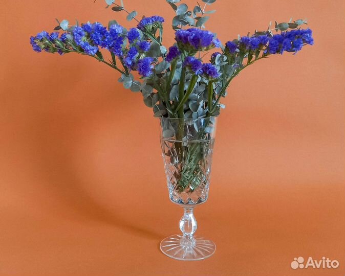 Хрустальный бокал фужер СССР, ваза