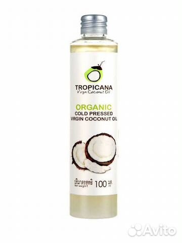 Кокосовое масло холодного отжима Tropicana