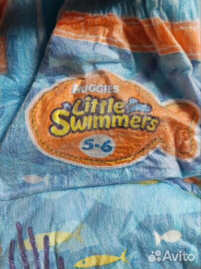 Трусики подгузники д/плавания Haggis, 5-6, 12-18кг