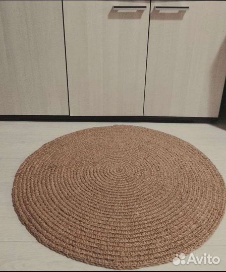 Коврик из джута