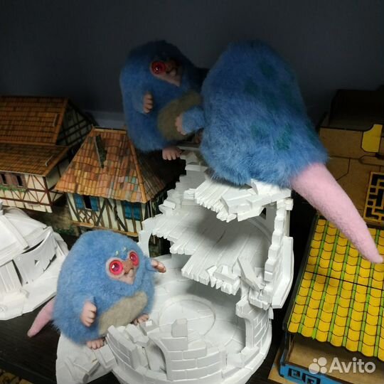 Игрушки в смешанной технике Бибо из Рик и Морти