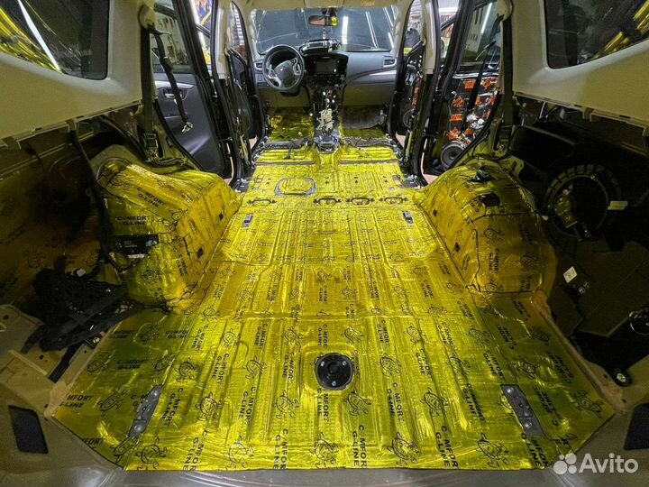 Шумоизоляция авто проффесионально за 8 часов