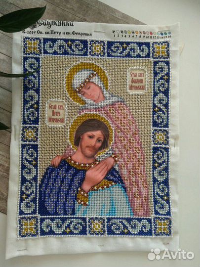 Икона Св.кн.Петр и кн.Феврония