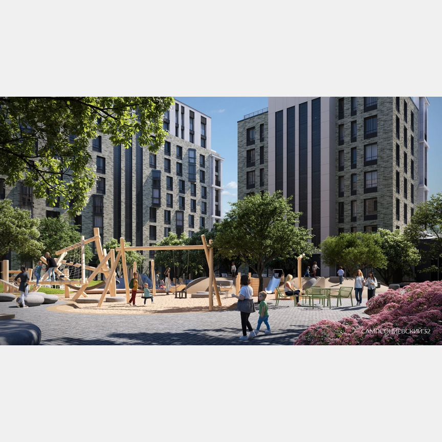 2-к. квартира, 67,5 м², 2/6 эт.