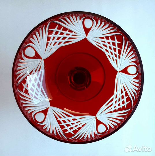 Вазы. Цветное / Бесцветное стекло СССР