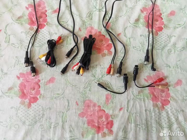 Аудио и видео шнуры, штекеры