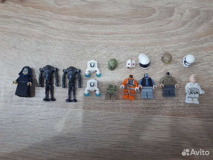 Lego star wars минифигурки неполные цена за всё