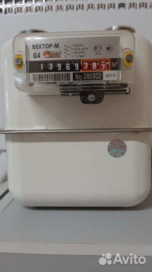 Продаеться газовый счётчик вектор-М G4