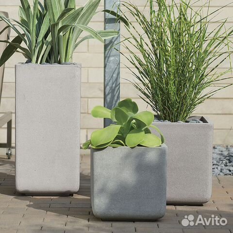Бетонные вазоны