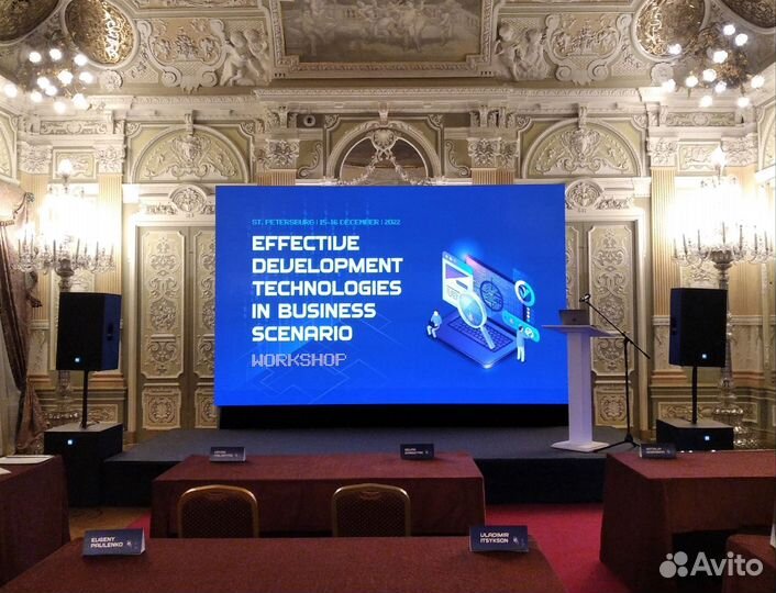 Аренда светодиодного экрана P2.6