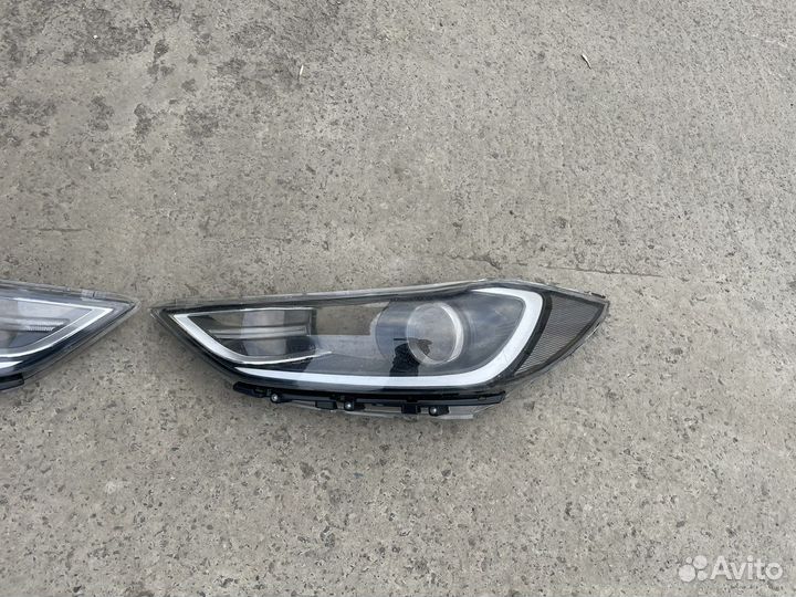 Стекло для фары hyundai elantra 6 с 2015-2019г