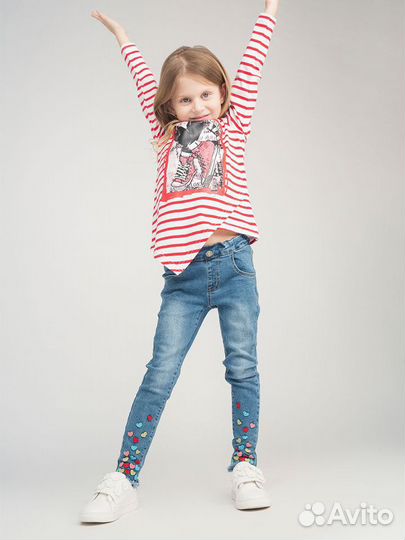 Джинсы на девочку