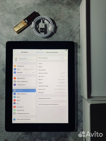 Планшет apple iPad 4