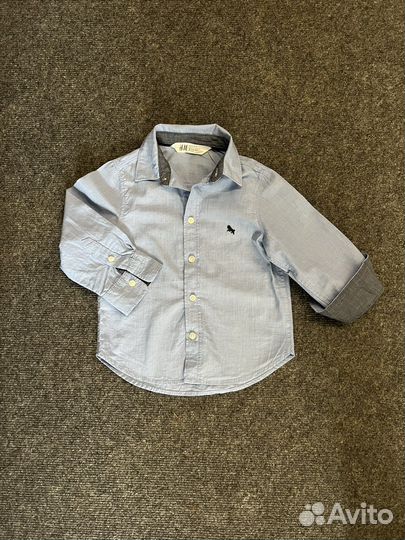 Рубашка hm 92 для мальчика