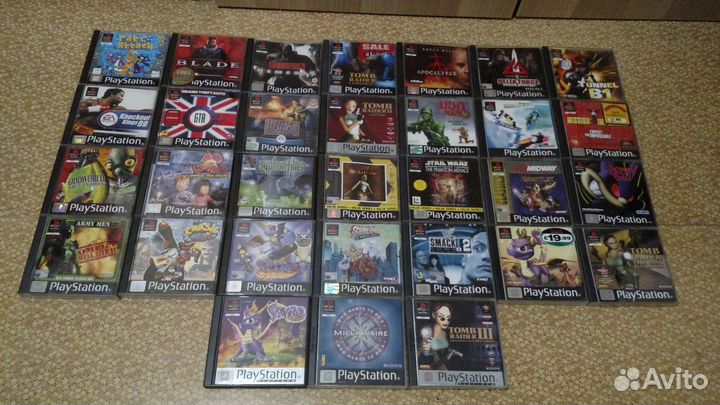 Лицензионные игры для PS1 (PAL)