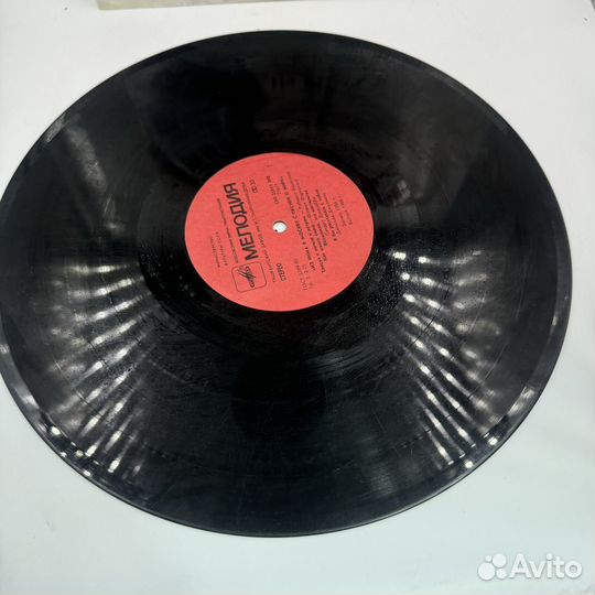 Виниловая пластинка Из Рима в Москву С песней