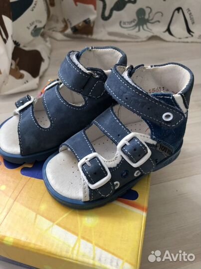 Сандали тотто 20 кожа