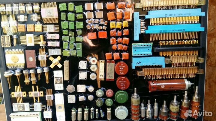 Радиодетали и платы СССР