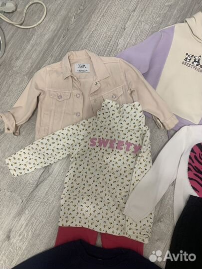Вещи пакетом benetton, zara, глория, baby go