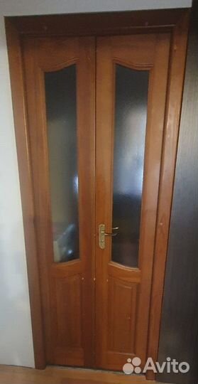 Двери межкомнатные с коробкой деревянные