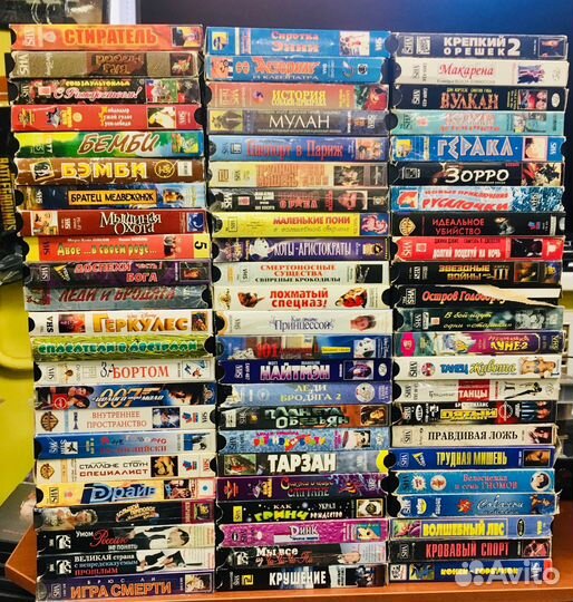 Аудиокассеты, видеокассеты, DVD диски с записью