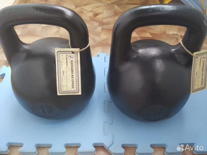 Гиря Уральская новая (чугун)