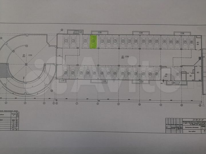 Машиноместо, 13 м²