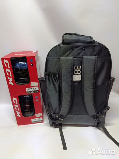 Баул хоккейный CCM Wheel Backpack 18'