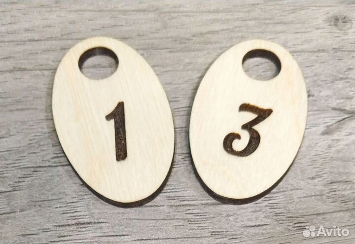 Номерки в гардероб