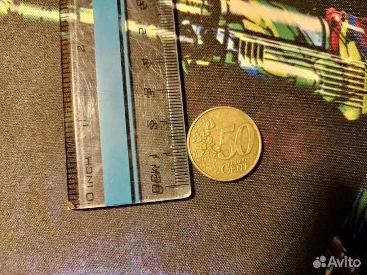 Монета 50 центов Бельгия 1992 год