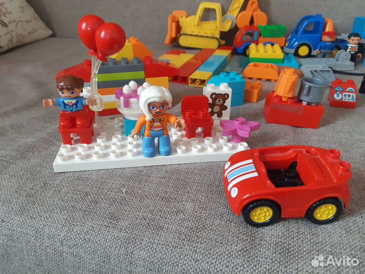 Lego Duplo несколько больших наборов лего дупло