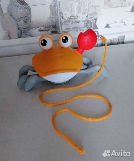 Крабик на верёвочке новый