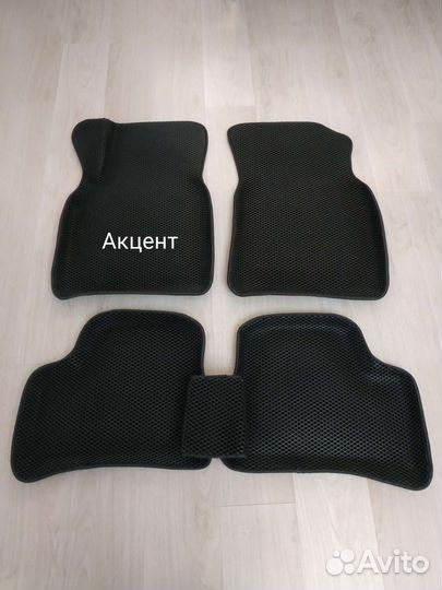 Эва коврики 3dс бортами