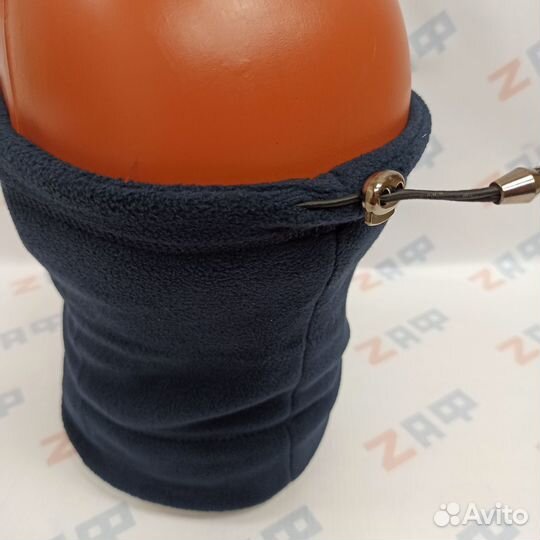 Снуд флисовый 27*23 см 11766, тёмно-синий