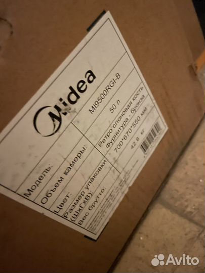 Компактный Духовой шкаф-Микроволновка Midea