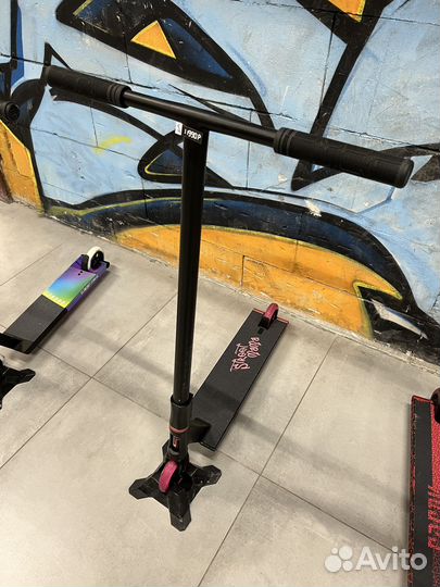 Трюковой самокат TT Street mama pink