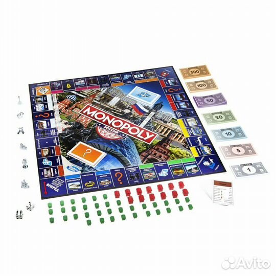 Монополия Россия новая оригинальная игра от Хасбро