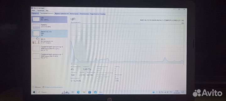 Продаётся ноутбук