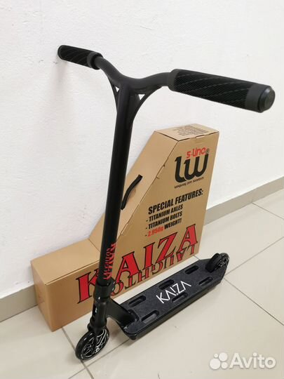 Самокат трюковой Longway Kaiza Black (Новый)