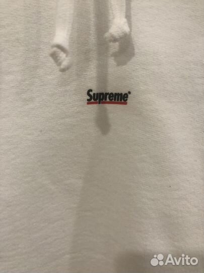 Худи Supreme mikro logo