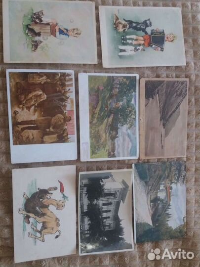 Открытки почтовые карточки