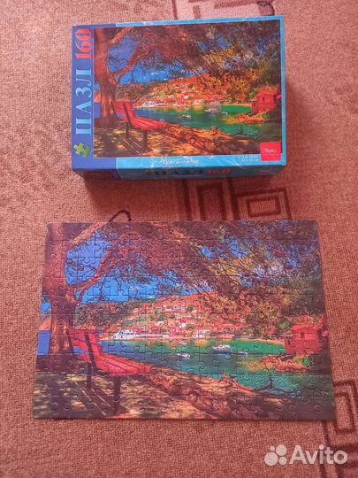 Детские картины из пазлов