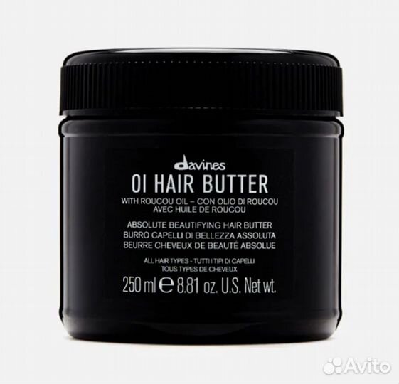 Davines OI маска hair butter