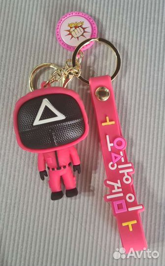 Браслет, брелок игра в кальмара