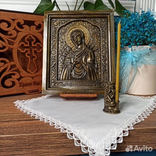 Икона Божьей Матери Семистрельная. Подарочная упак