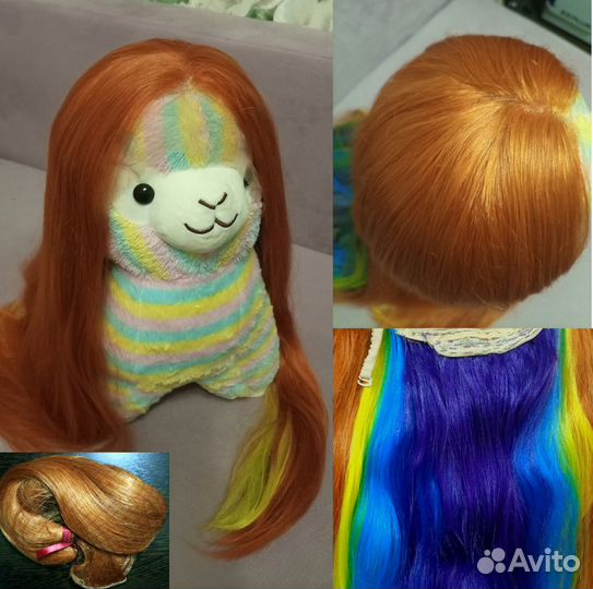 Рыжий парик