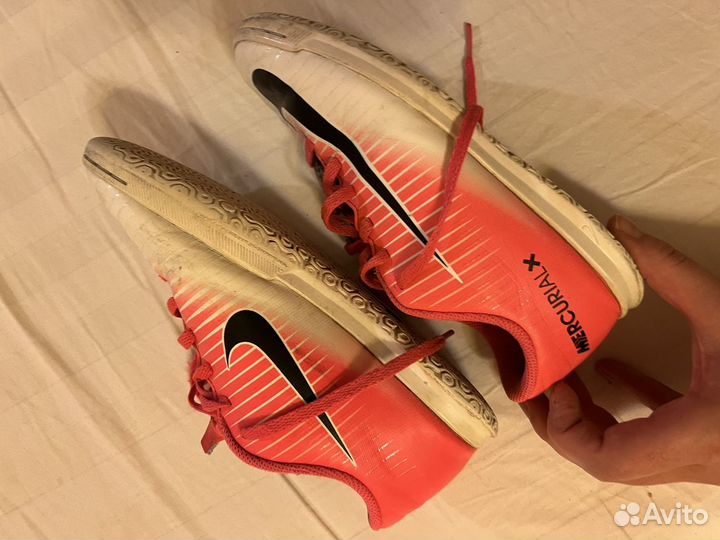 Nike mercurial x футзалки, 37 размер