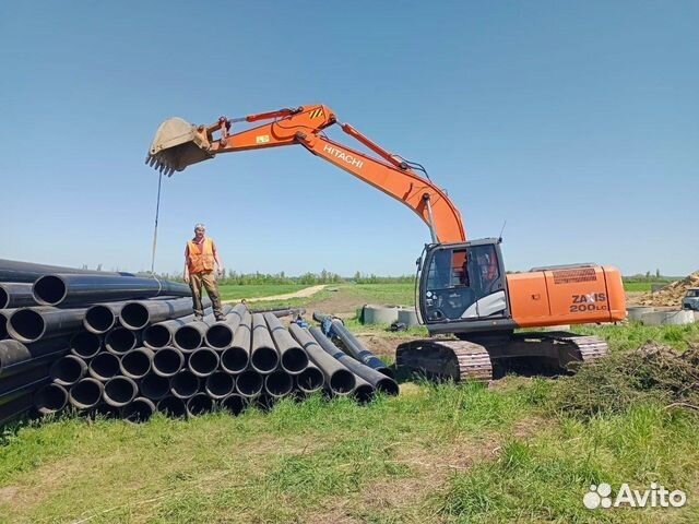 Услуги,аренда экскаватора